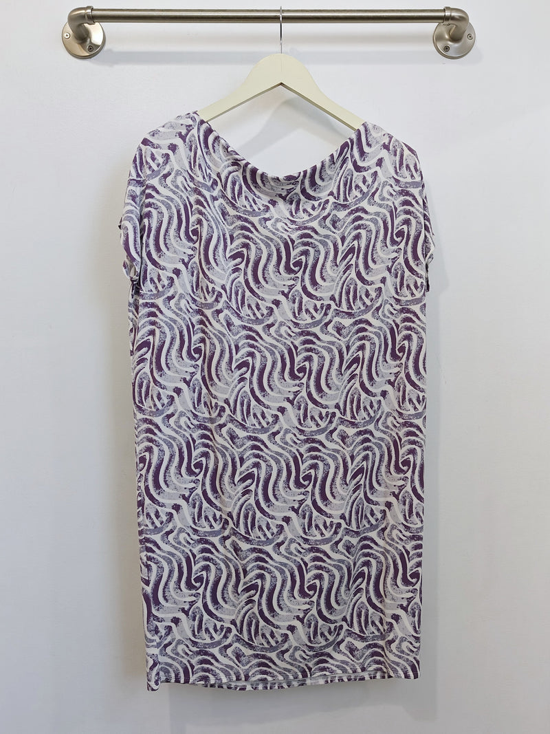 Brooke Dress (Wandering Lavender) - S