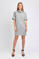 Beverly Sweater Dress (Lt Grey Sweater Knit) - M